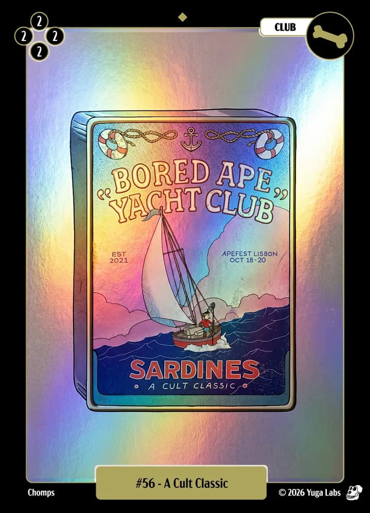 #56 A Cult Classic foil card art