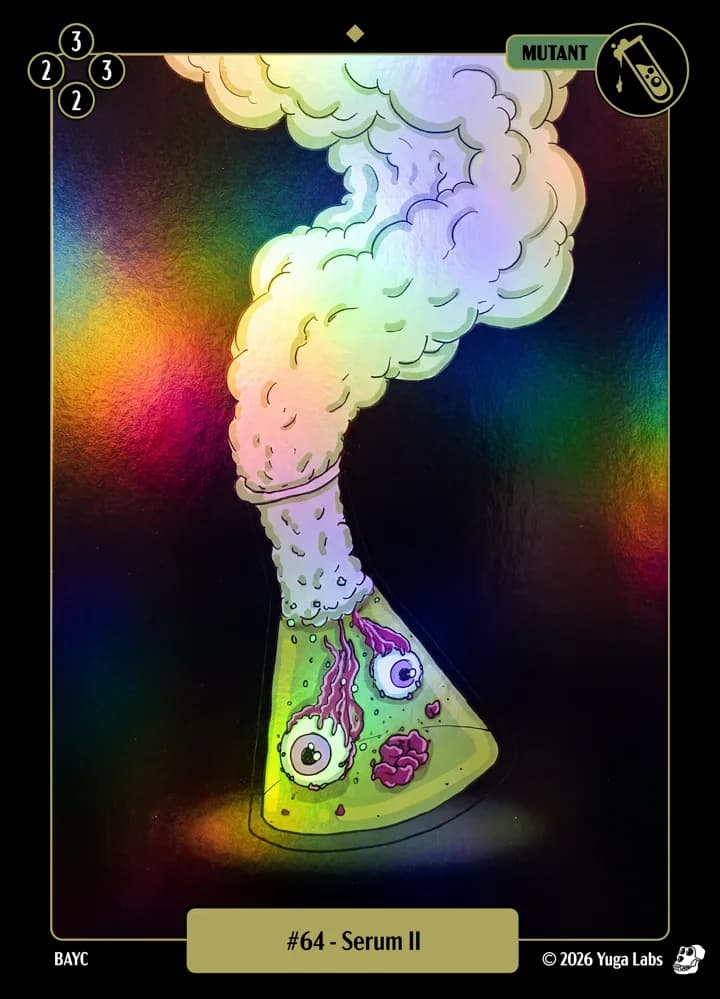 #64 Serum II foil card art