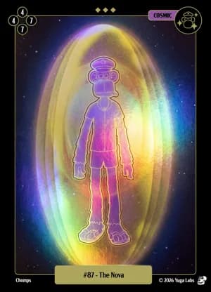 #87 The Nova foil card art