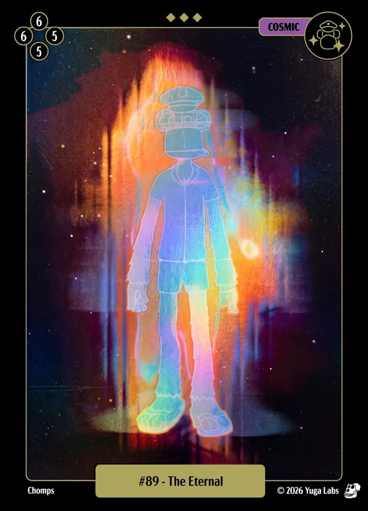 #89 The Eternal foil card art