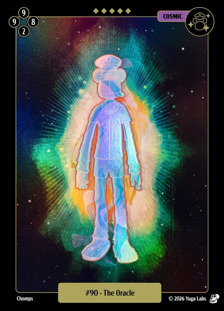 #90 The Oracle foil card art