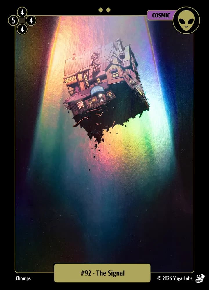 #92 The Signal foil card art