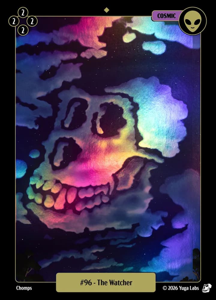 #96 The Watcher foil card art