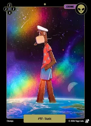 #97 Static foil card art