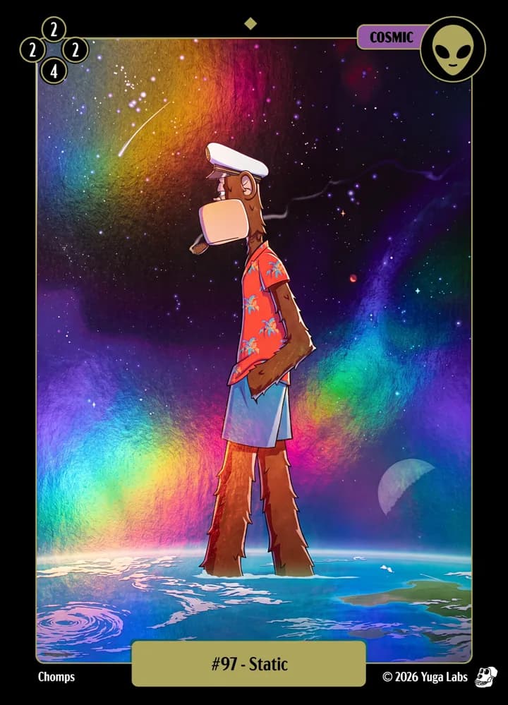 #97 Static foil card art