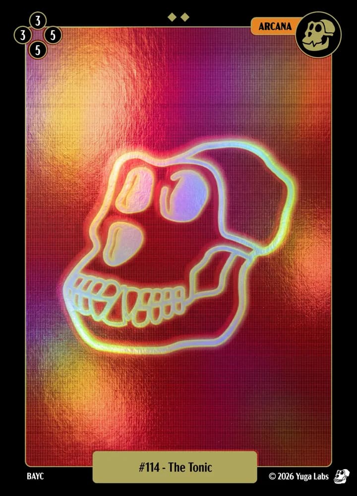 #114 The Tonic foil card art