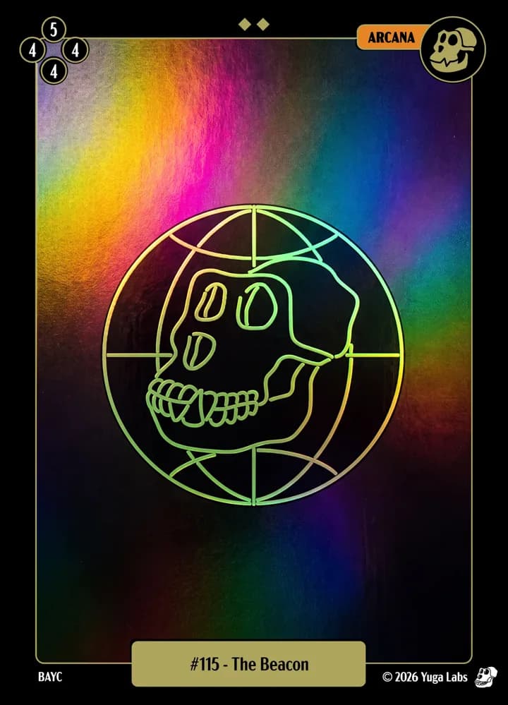 #115 The Beacon foil card art