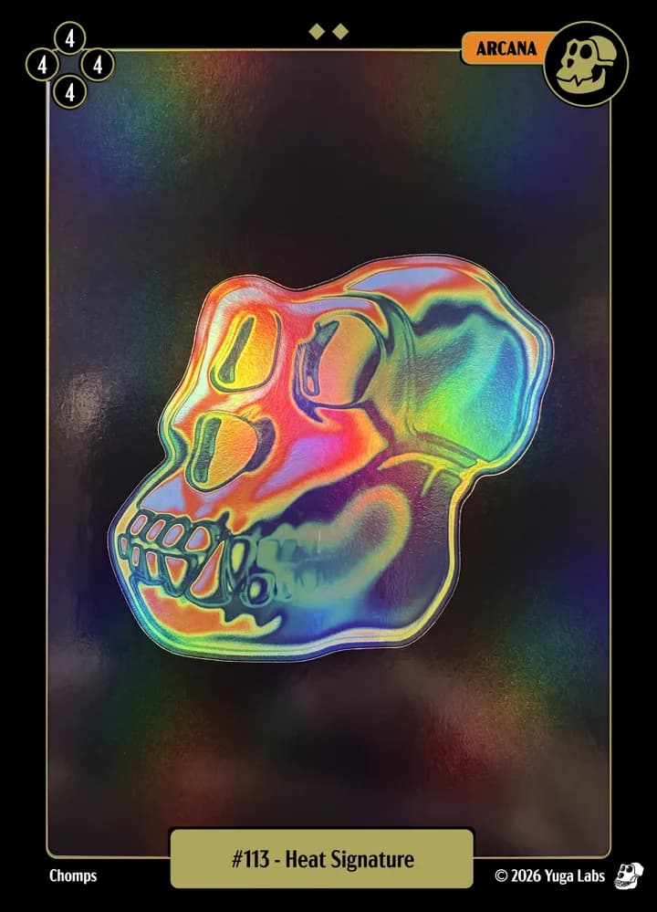#113 Heat Signature foil card art